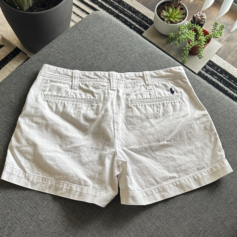 Ralph Lauren Classic White Women's Shorts - Picture 8 of 10